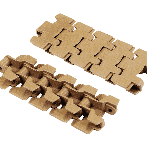 Corrente de Plataforma Plástica Curva Série 878 TAB