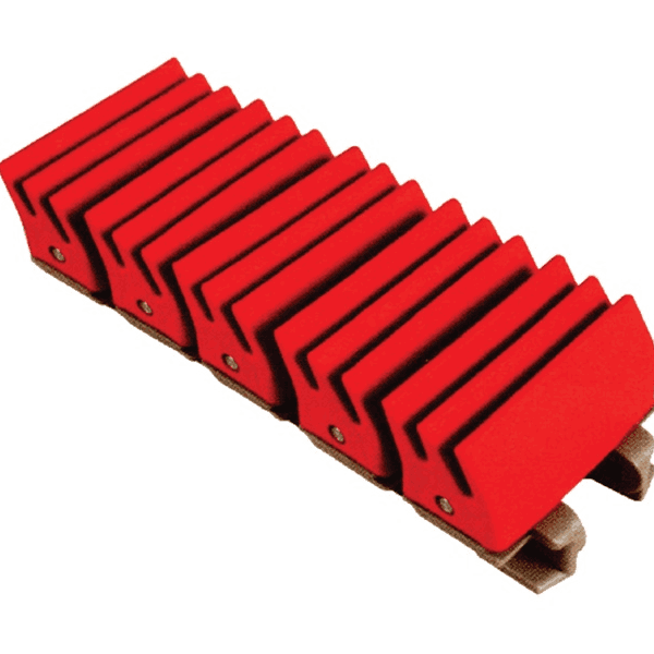 Corrente de Plataforma Plástica Curva Série 878 TAB GS2