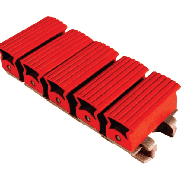 Corrente de Plataforma Plástica Curva Série 878 TAB GS4